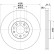 BRAKE DISC 8DD 8DD 355 134-801 Hella