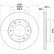 BRAKE DISC 8DD 8DD 355 134-821 Hella
