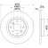 BRAKE DISC 8DD 8DD 355 134-831 Hella