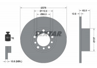 Brake Disc 92009500 Textar