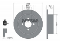 Brake Disc 92019200 Textar