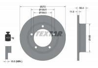 Brake Disc 92019900 Textar