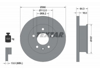 Brake Disc 92055900 Textar