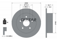Brake Disc 92079300 Textar