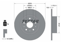 Brake Disc 92095300 Textar
