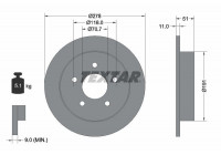 Brake Disc 92099800 Textar