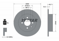 Brake Disc 92125300 Textar
