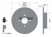 Brake Disc 92128700 Textar