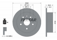 Brake Disc 92128900 Textar