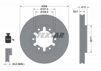 Brake Disc 92138300 Textar