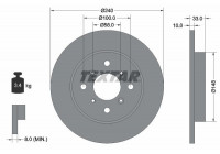 Brake Disc 92153300 Textar