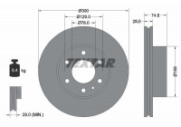 Brake Disc 92155900 Textar