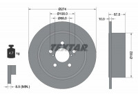 Brake Disc 92167800 Textar