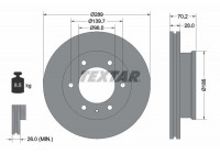 Brake Disc 92223000 Textar