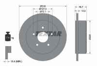 Brake Disc 92227700 Textar