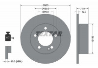 Brake Disc 92228800 Textar