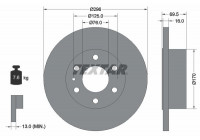 Brake Disc 93229100 Textar