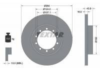Brake Disc 93242500 Textar