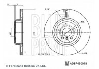 Brake Disc ADBP430018 Blue Print