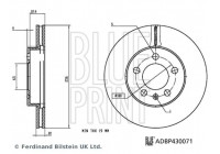 Brake Disc ADBP430071 Blue Print