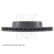 Brake disc ADBP430079 Blue Print, Thumbnail 3