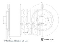 Brake disc ADBP430105 Blue Print
