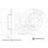 Brake disc ADBP430150 Blue Print, Thumbnail 3