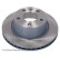Brake disc ADBP430195 Blue Print