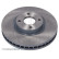 Brake disc ADBP430199 Blue Print