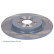 Brake disc ADBP430204 Blue Print
