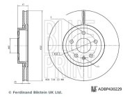 Brake disc ADBP430229 Blue Print