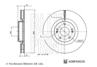 Brake disc ADBP430235 Blue Print