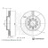 Brake disc ADBP430259 Blue Print