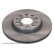 Brake disc ADBP430259 Blue Print, Thumbnail 2
