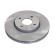 Brake Disc ADF124322 Blue Print