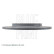 Brake Disc ADG043222 Blue Print, Thumbnail 6