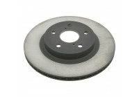 Brake Disc ADT343102 Blue Print