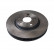 Brake Disc ADT343195 Blue Print