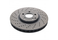 Brake Disc ADU1743104 Blue Print