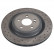 Brake Disc ADU1743120 Blue Print