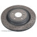 Brake Disc ADU1743120 Blue Print, Thumbnail 4