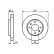 Brake Disc BD1074 Bosch, Thumbnail 5