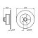 Brake Disc BD117 Bosch, Thumbnail 5