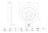 Brake Disc BD1502 Bosch