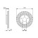 Brake Disc BD1613 Bosch