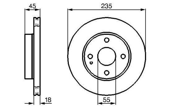 Brake Disc BD193 Bosch