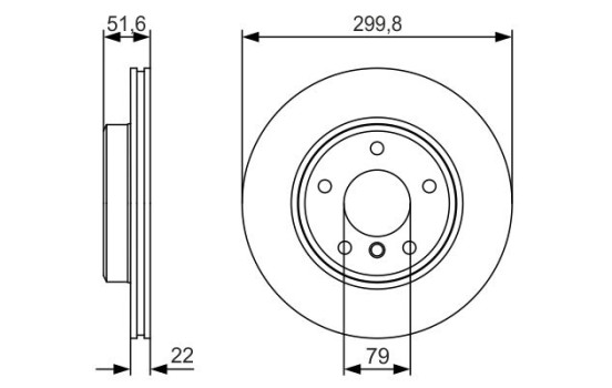 Brake Disc BD1931 Bosch, Image 5
