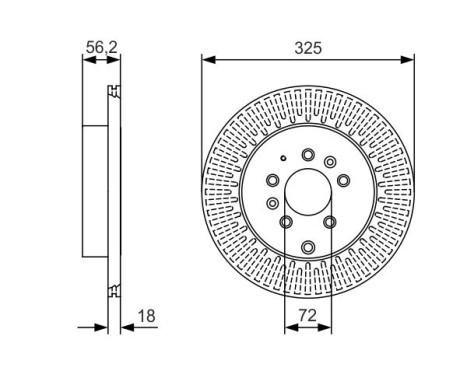 Brake Disc BD2169 Bosch, Image 5