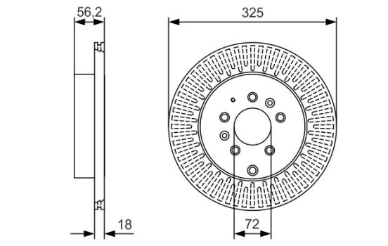 Brake Disc BD2169 Bosch, Image 5