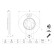 Brake disc BD2201 Bosch